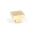 This is an image showing From The Anvil - Aged Brass Albers Cabinet Knob - 35mm available from trade door handles, quick delivery and discounted prices