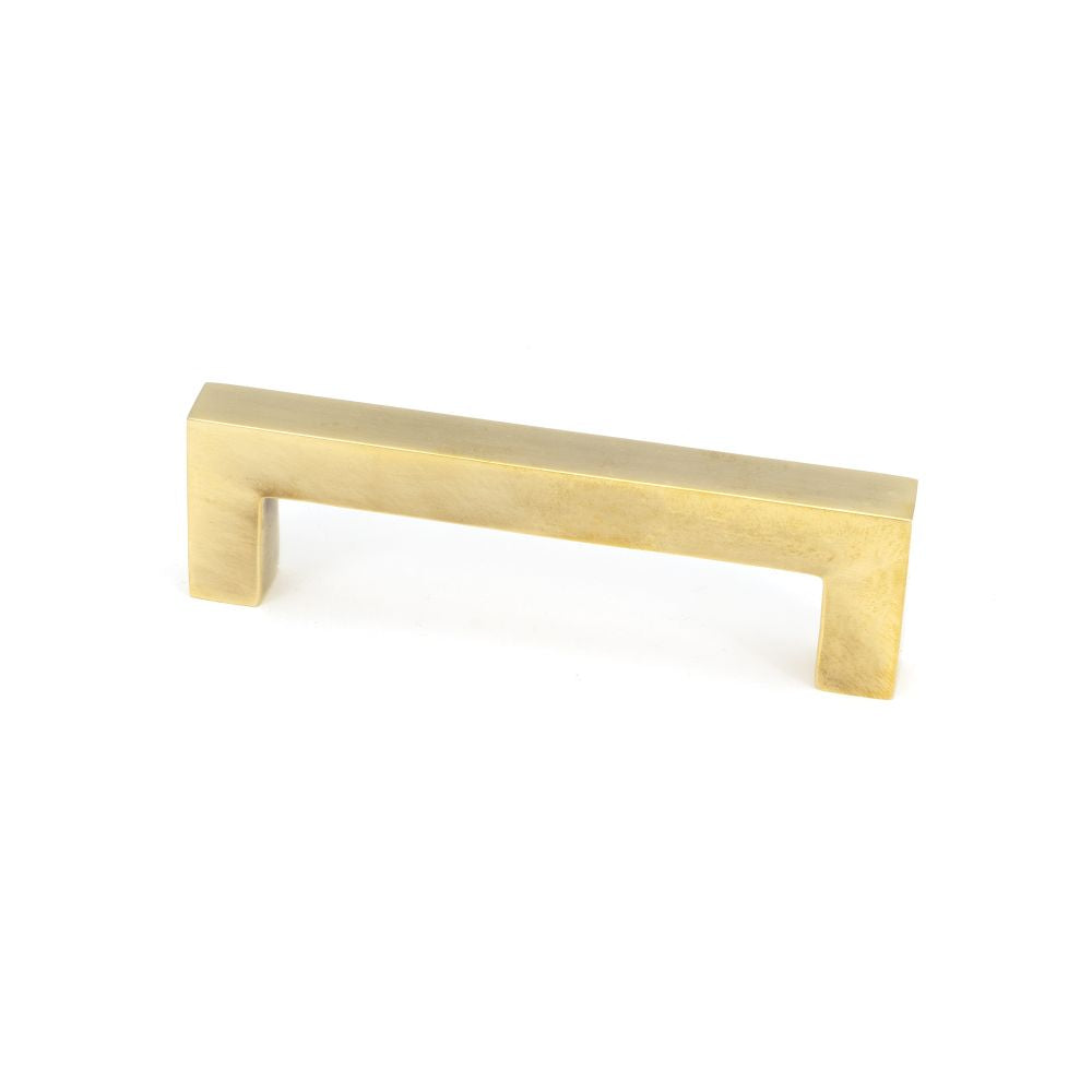 This is an image showing From The Anvil - Aged Brass Albers Pull Handle - Small available from trade door handles, quick delivery and discounted prices