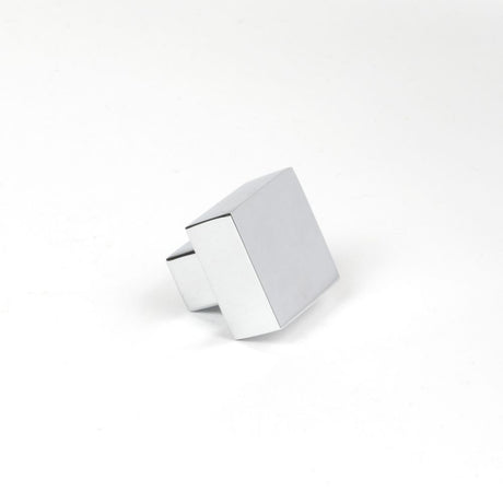 This is an image showing From The Anvil - Polished Chrome Albers Cabinet Knob - 25mm available from trade door handles, quick delivery and discounted prices