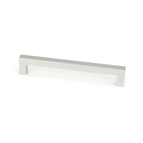 This is an image showing From The Anvil - Polished Chrome Albers Pull Handle - Medium available from trade door handles, quick delivery and discounted prices