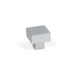 This is an image showing From The Anvil - Satin Chrome Albers Cabinet Knob - 25mm available from trade door handles, quick delivery and discounted prices