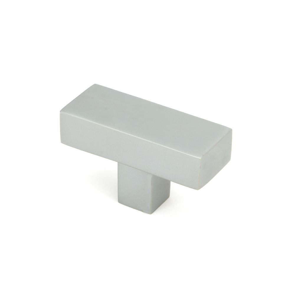This is an image showing From The Anvil - Satin Chrome Albers T-Bar available from trade door handles, quick delivery and discounted prices