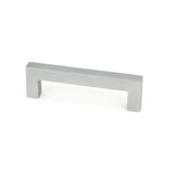 This is an image showing From The Anvil - Satin Chrome Albers Pull Handle - Small available from trade door handles, quick delivery and discounted prices