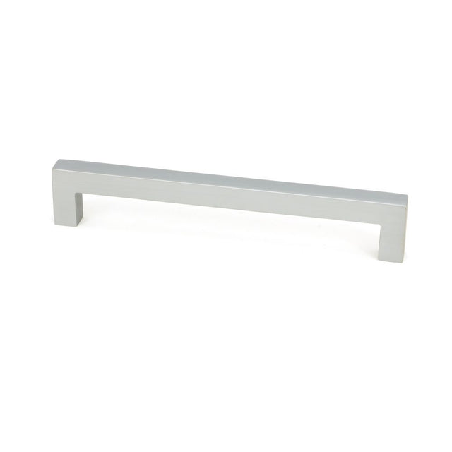 This is an image showing From The Anvil - Satin Chrome Albers Pull Handle - Medium available from trade door handles, quick delivery and discounted prices