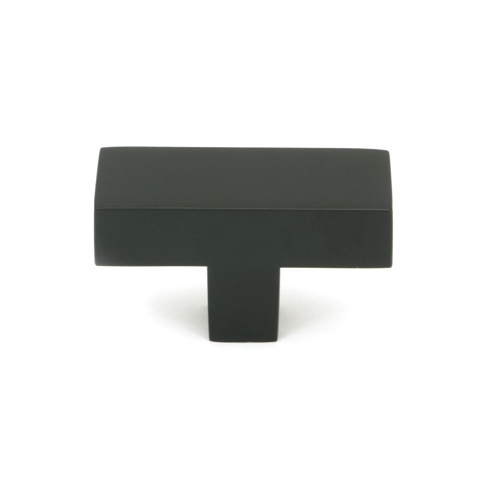 This is an image showing From The Anvil - Matt Black Albers T-Bar available from trade door handles, quick delivery and discounted prices