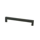 This is an image showing From The Anvil - Matt Black Albers Pull Handle - Medium available from trade door handles, quick delivery and discounted prices