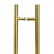 High quality image of From The Anvil - Aged Brass (316) 0.9m T Bar Handle B2B 32mm | Sku. 50805 | Trade Door Handles, Kendal.