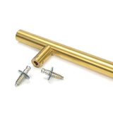 This is an image showing From The Anvil - Satin SS (304) 50mm Secret Fixings for T Bar (2) - Offset available from trade door handles, quick delivery and discounted prices