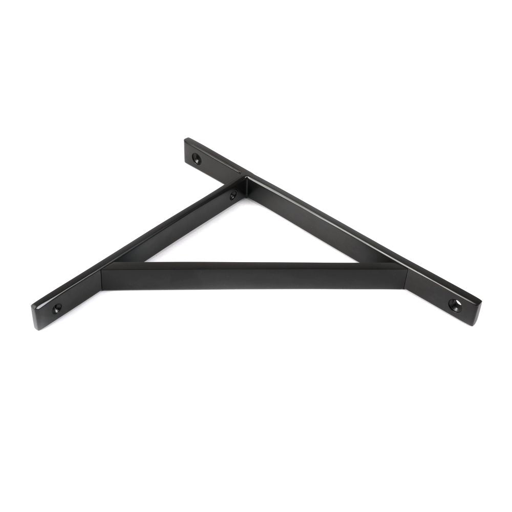 This is an image showing From The Anvil - Aged Bronze Chalfont Shelf Bracket (260mm x 200mm) available from trade door handles, quick delivery and discounted prices