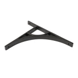 This is an image showing From The Anvil - Aged Bronze Tyne Shelf Bracket (260mm x 200mm) available from trade door handles, quick delivery and discounted prices