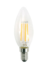 This is an image showing From The Anvil - Vintage LED Edison Light Bulb - 4W E14 available from trade door handles, quick delivery and discounted prices