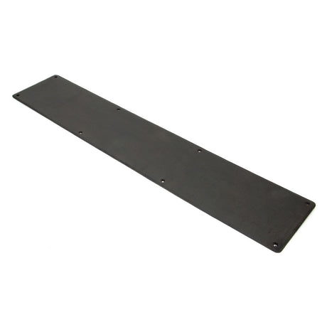 High quality image of From The Anvil - Beeswax 780mm x 150mm Kick Plate | Sku. 73124 | Trade Door Handles, Kendal.