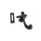 This is an image showing From The Anvil - Black Rosehead Fastener available from trade door handles, quick delivery and discounted prices