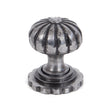 This is an image showing From The Anvil - Natural Smooth Flower Cabinet Knob - Large available from trade door handles, quick delivery and discounted prices