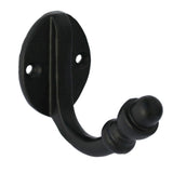 This is an image showing From The Anvil - Black Coat Hook available from trade door handles, quick delivery and discounted prices
