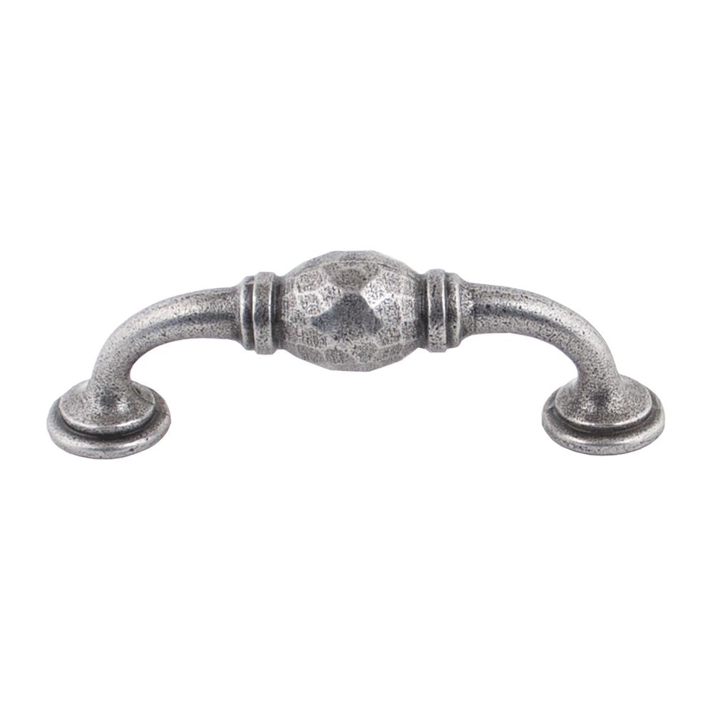 This is an image showing From The Anvil - Natural Smooth 5" Hammered D Handle available from trade door handles, quick delivery and discounted prices