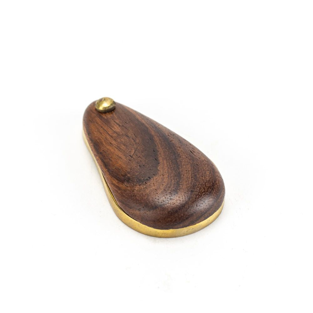 This is an image showing From The Anvil - Rosewood Plain Escutcheon available from trade door handles, quick delivery and discounted prices
