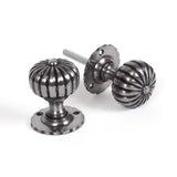 High quality image of From The Anvil - Natural Smooth Flower Mortice Knob Set | Sku. 83561 | Trade Door Handles, Kendal.