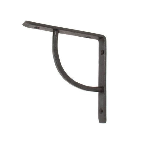 This is an image showing From The Anvil - Beeswax 6'' x 6'' Plain Shelf Bracket available from trade door handles, quick delivery and discounted prices