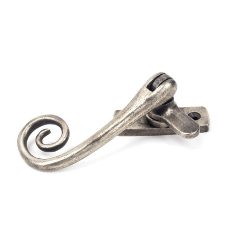 This is an image showing From The Anvil - Antique Pewter Monkeytail Fastener available from trade door handles, quick delivery and discounted prices