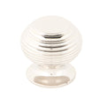 This is an image showing From The Anvil - Polished Nickel Beehive Cabinet Knob 30mm available from trade door handles, quick delivery and discounted prices