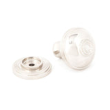 This is an image showing From The Anvil - Polished Nickel Prestbury Cabinet Knob 32mm available from trade door handles, quick delivery and discounted prices