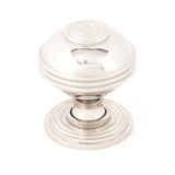 This is an image showing From The Anvil - Polished Nickel Prestbury Cabinet Knob 38mm available from trade door handles, quick delivery and discounted prices