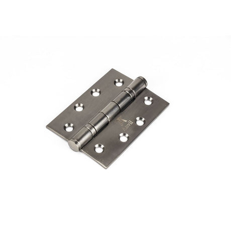 High quality image of From The Anvil - Aged Bronze 4" Ball Bearing Butt Hinge (pair) ss | Sku. 83977 | Trade Door Handles, Kendal.