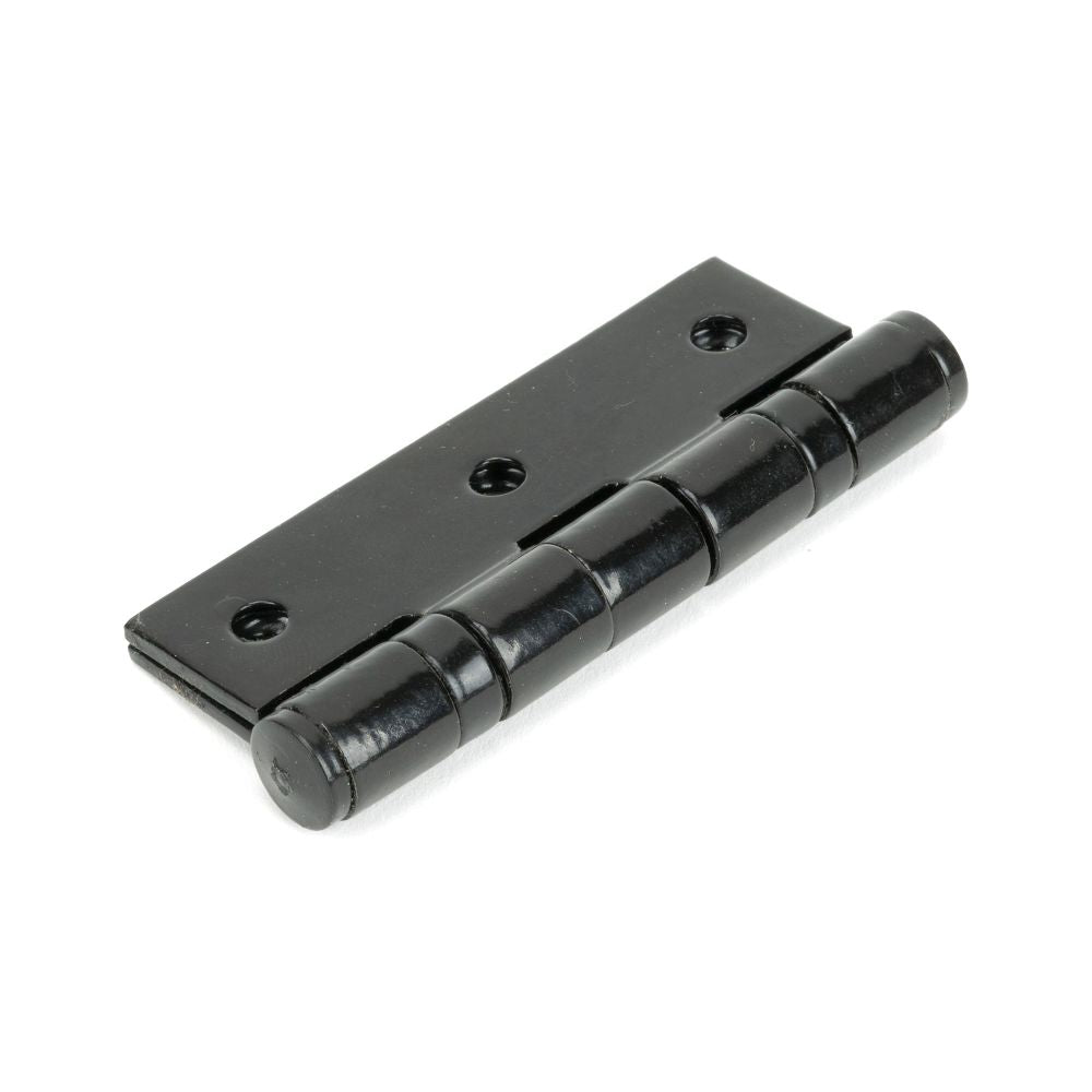This is an image showing From The Anvil - Black 3" Ball Bearing Butt Hinge (Pair) ss available from trade door handles, quick delivery and discounted prices