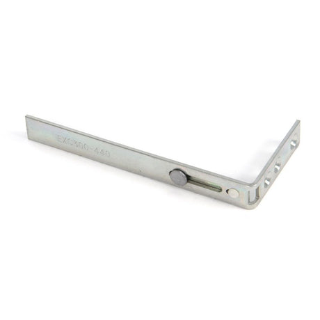 This is an image showing From The Anvil - BZP Excal - 300-440mm Shootbolt Extension Rod available from trade door handles, quick delivery and discounted prices