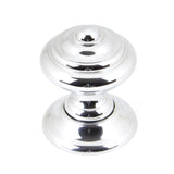 This is an image showing From The Anvil - Polished Chrome Elmore Concealed Mortice Knob Set available from trade door handles, quick delivery and discounted prices