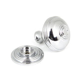 This is an image showing From The Anvil - Polished Chrome Prestbury Cabinet Knob 38mm available from trade door handles, quick delivery and discounted prices