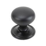 This is an image showing From The Anvil - Aged Bronze Mushroom Cabinet Knob 38mm available from trade door handles, quick delivery and discounted prices