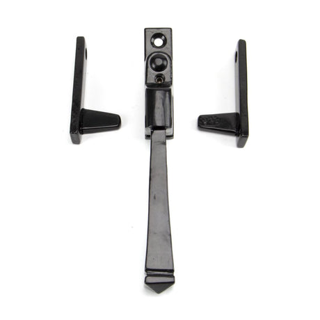 This is an image showing From The Anvil - Black Night-Vent Locking Avon Fastener available from trade door handles, quick delivery and discounted prices