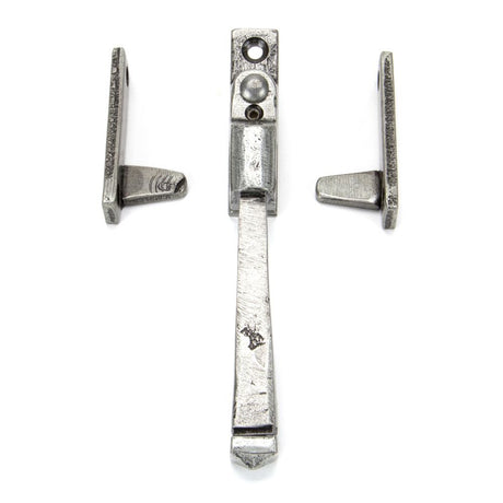 This is an image showing From The Anvil - Pewter Night-Vent Locking Avon Fastener available from trade door handles, quick delivery and discounted prices