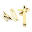 This is an image showing From The Anvil - Aged Brass Locking Avon Fastener available from trade door handles, quick delivery and discounted prices