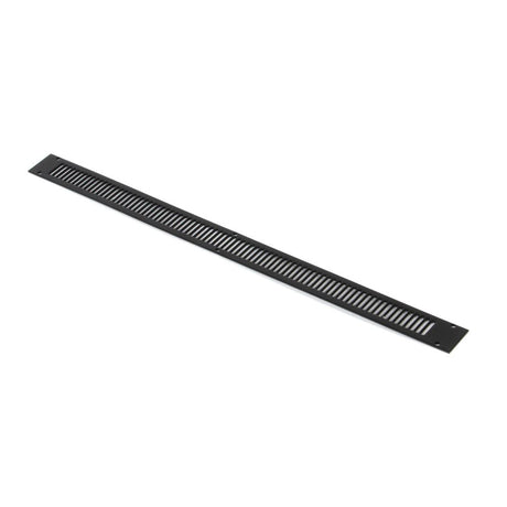 This is an image showing From The Anvil - Black Aluminium Small/Medium Grill 288mm available from trade door handles, quick delivery and discounted prices