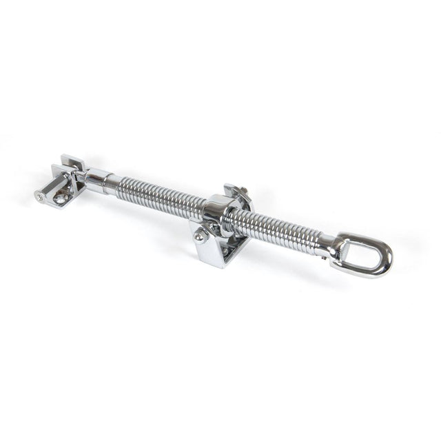 This is an image showing From The Anvil - Polished Chrome 12" Fanlight Screw Opener available from trade door handles, quick delivery and discounted prices
