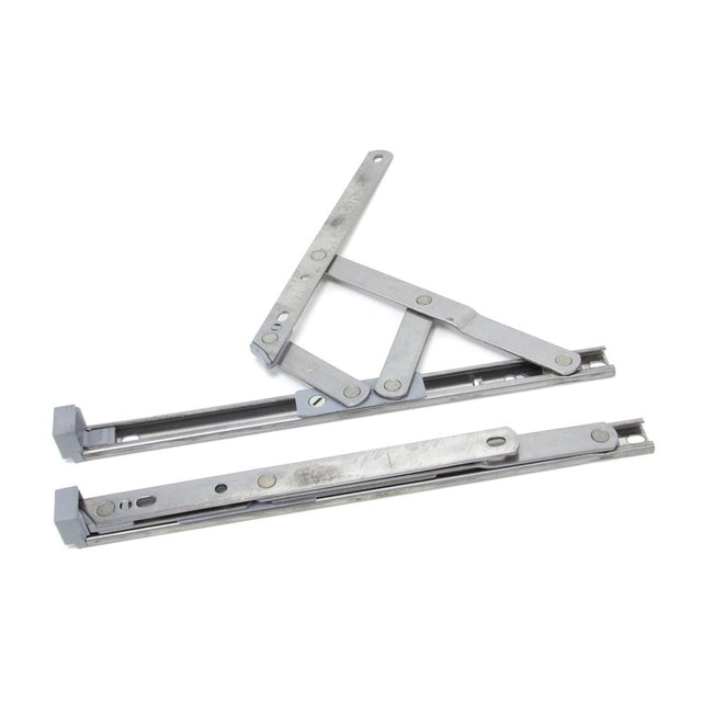 This is an image showing From The Anvil - SS 10" Defender Friction Hinge - Top Hung available from trade door handles, quick delivery and discounted prices