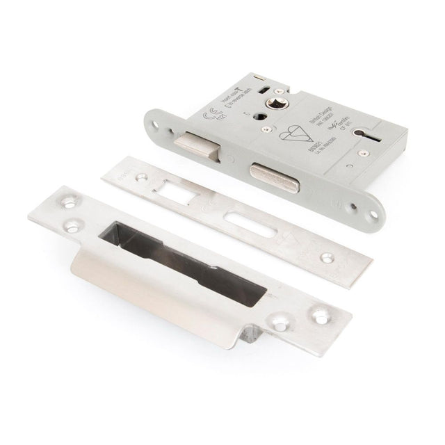 This is an image showing From The Anvil - SSS 3" 5 Lever H/Duty Sash Lock KA available from trade door handles, quick delivery and discounted prices