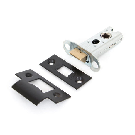 This is an image showing From The Anvil - Black 2?" Heavy Duty Latch available from trade door handles, quick delivery and discounted prices
