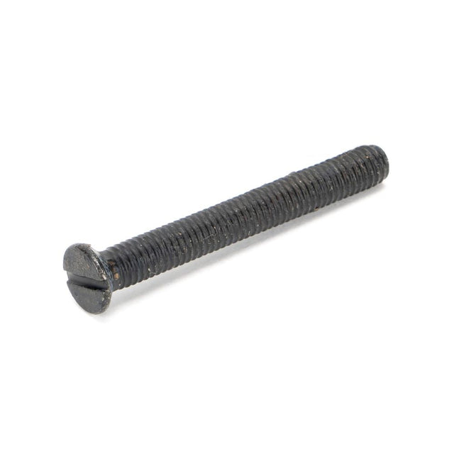 This is an image showing From The Anvil - Beeswax M5x40mm Espag Machine Screw (1) available from trade door handles, quick delivery and discounted prices