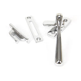 This is an image showing From The Anvil - Polished Chrome Locking Newbury Fastener available from trade door handles, quick delivery and discounted prices