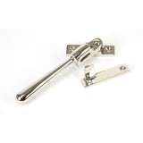 This is an image showing From The Anvil - Polished Nickel Night-Vent Locking Newbury Fastener available from trade door handles, quick delivery and discounted prices