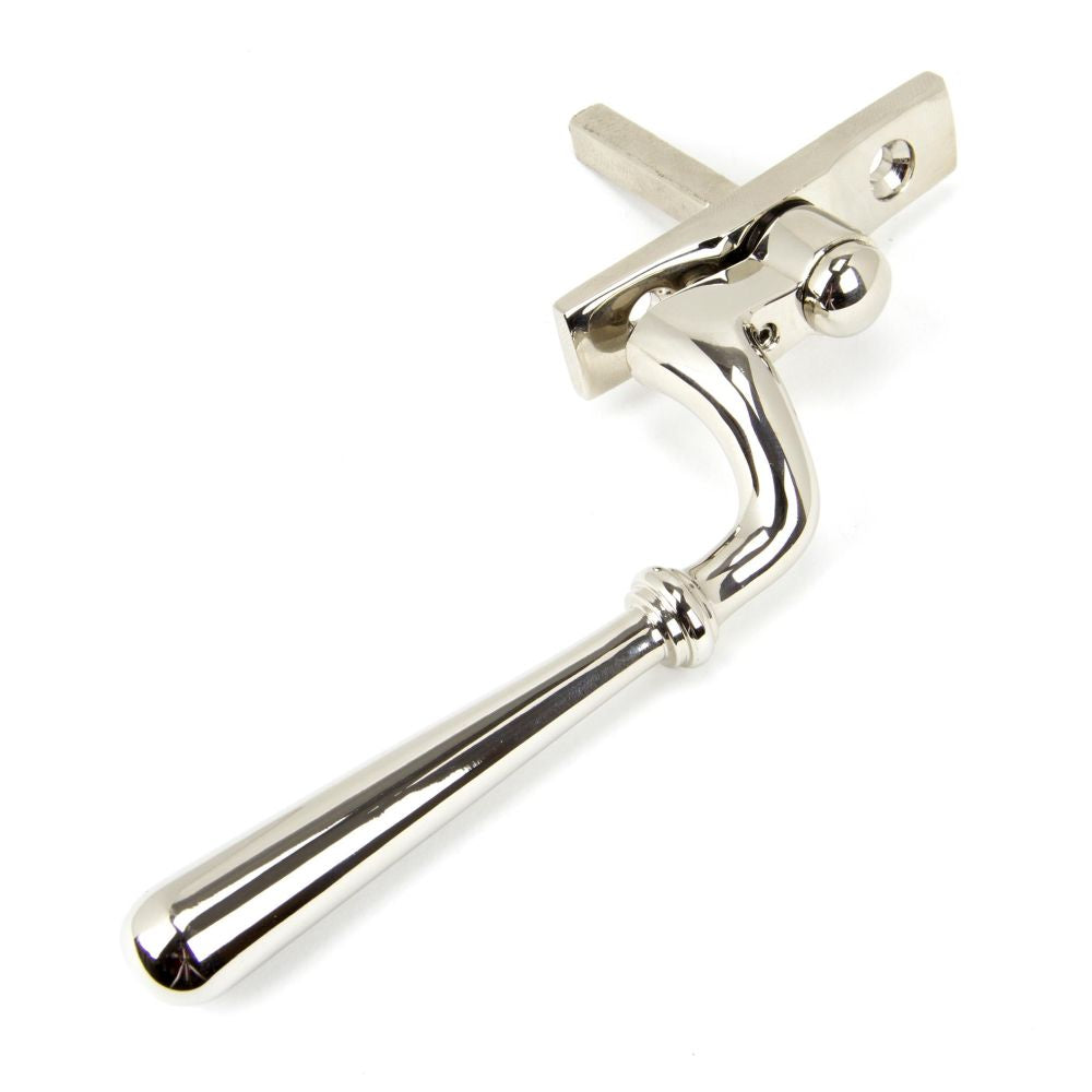 This is an image showing From The Anvil - Polished Nickel Newbury Espag - RH available from trade door handles, quick delivery and discounted prices