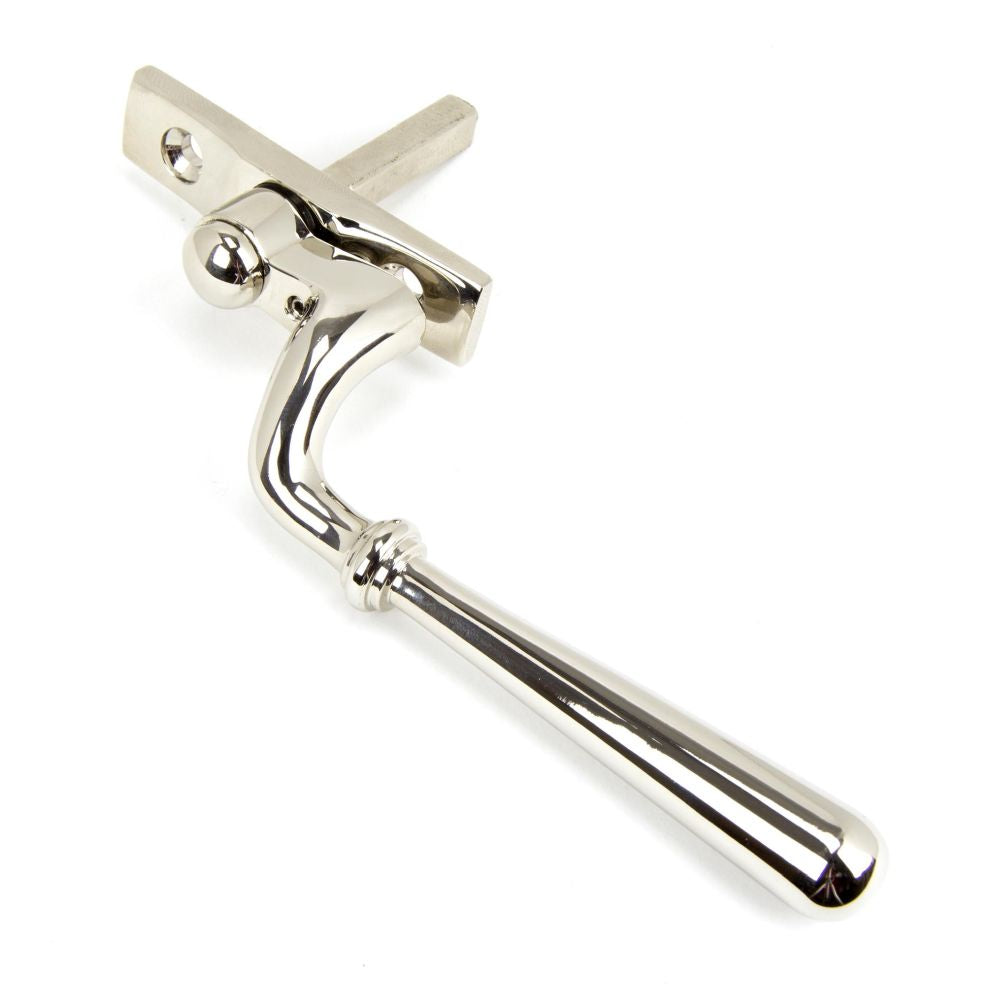 This is an image showing From The Anvil - Polished Nickel Newbury Espag - LH available from trade door handles, quick delivery and discounted prices