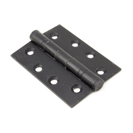 This is an image showing From The Anvil - External Beeswax 4" Ball Bearing Butt Hinge (pair) available from trade door handles, quick delivery and discounted prices