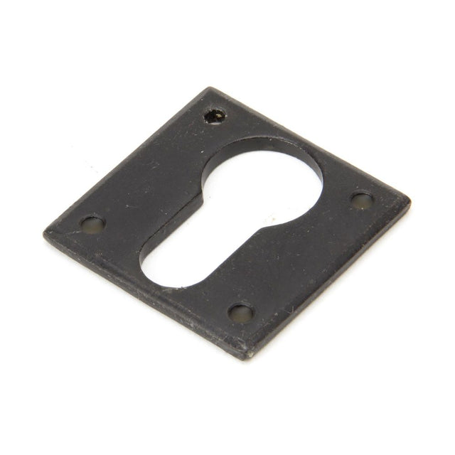 This is an image showing From The Anvil - External Beeswax Avon Euro Escutcheon available from trade door handles, quick delivery and discounted prices