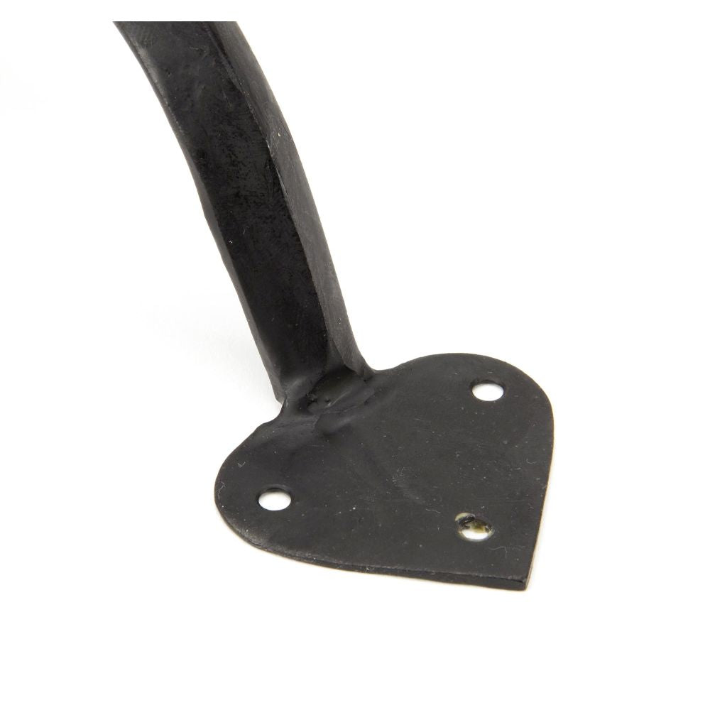 This is an image showing From The Anvil - External Beeswax 8" Gothic D Handle available from trade door handles, quick delivery and discounted prices
