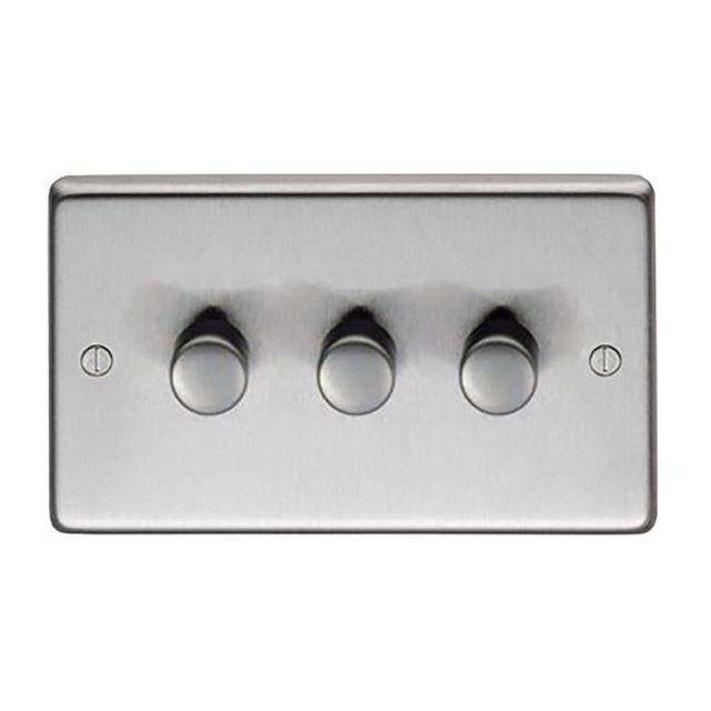 This is an image showing From The Anvil - SSS Triple LED Dimmer Switch available from trade door handles, quick delivery and discounted prices